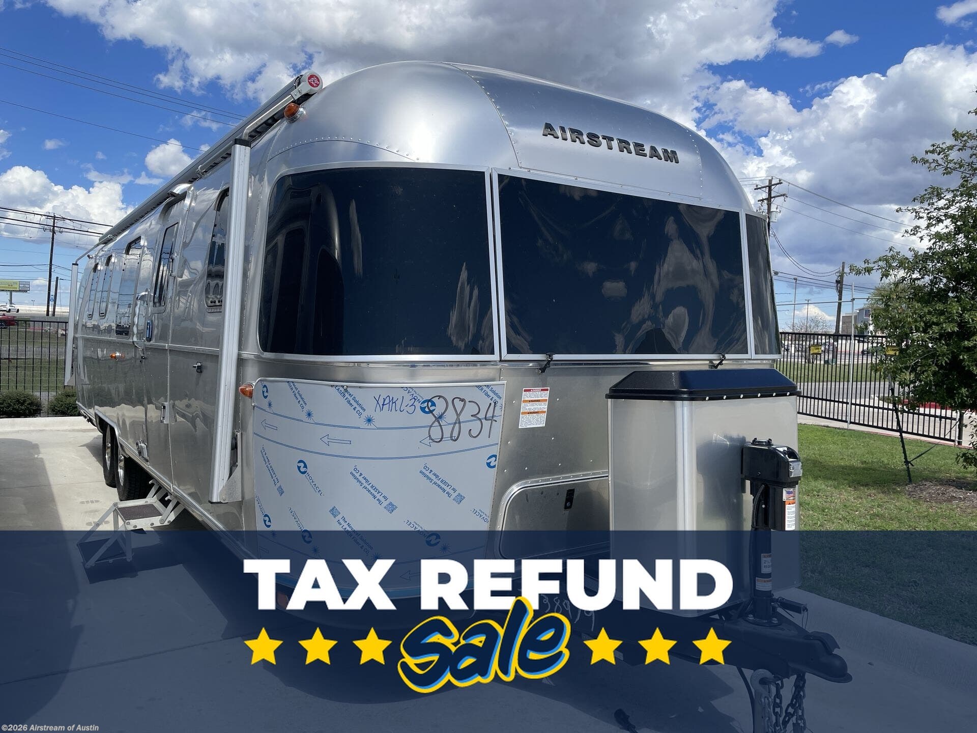 New 2026 Airstream Classic 33FB available in Buda, Texas