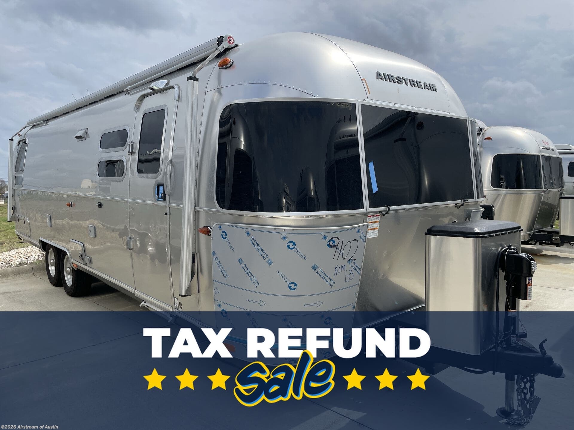 New 2026 Airstream Globetrotter 30RB Twin available in Buda, Texas