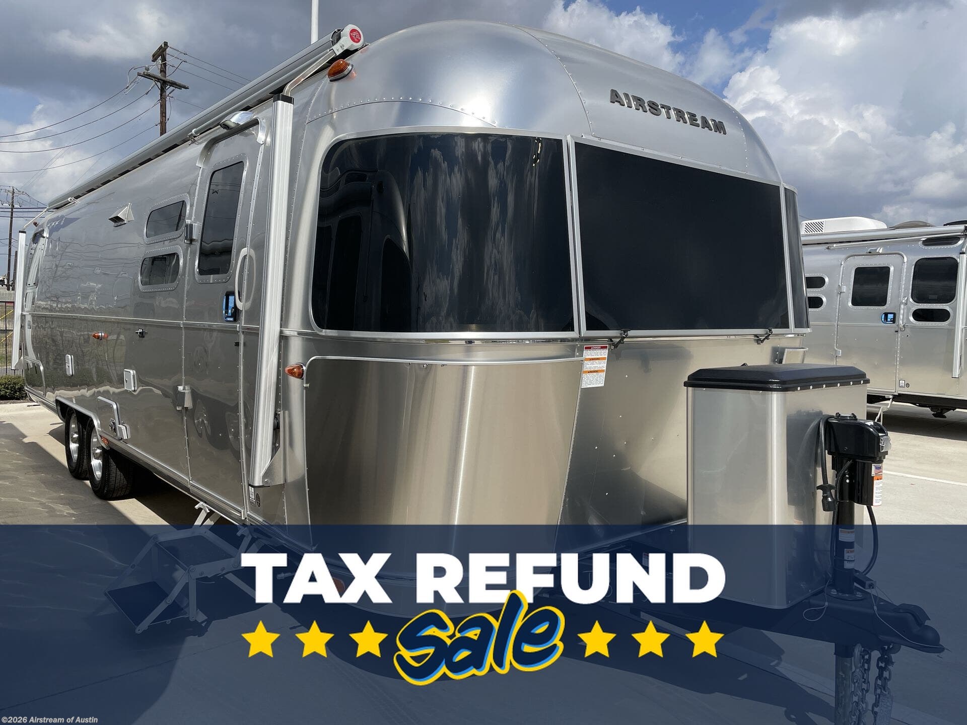 New 2026 Airstream Globetrotter 30RB Twin available in Buda, Texas