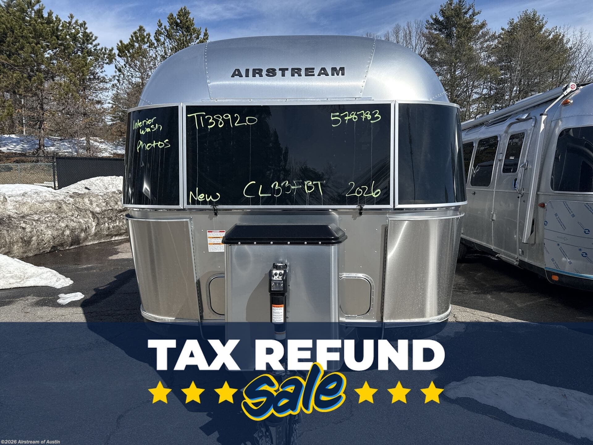 New 2026 Airstream Classic 33FB Twin available in Buda, Texas