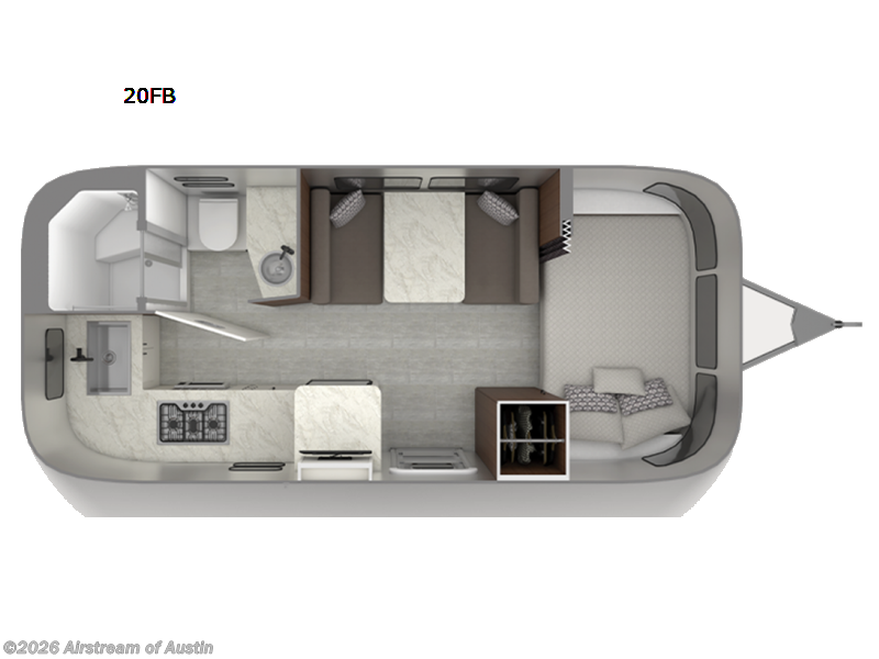 Used 2024 Airstream Caravel 20FB available in Buda, Texas