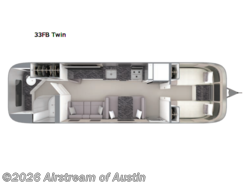 Used 2023 Airstream Classic 33FB Twin available in Buda, Texas