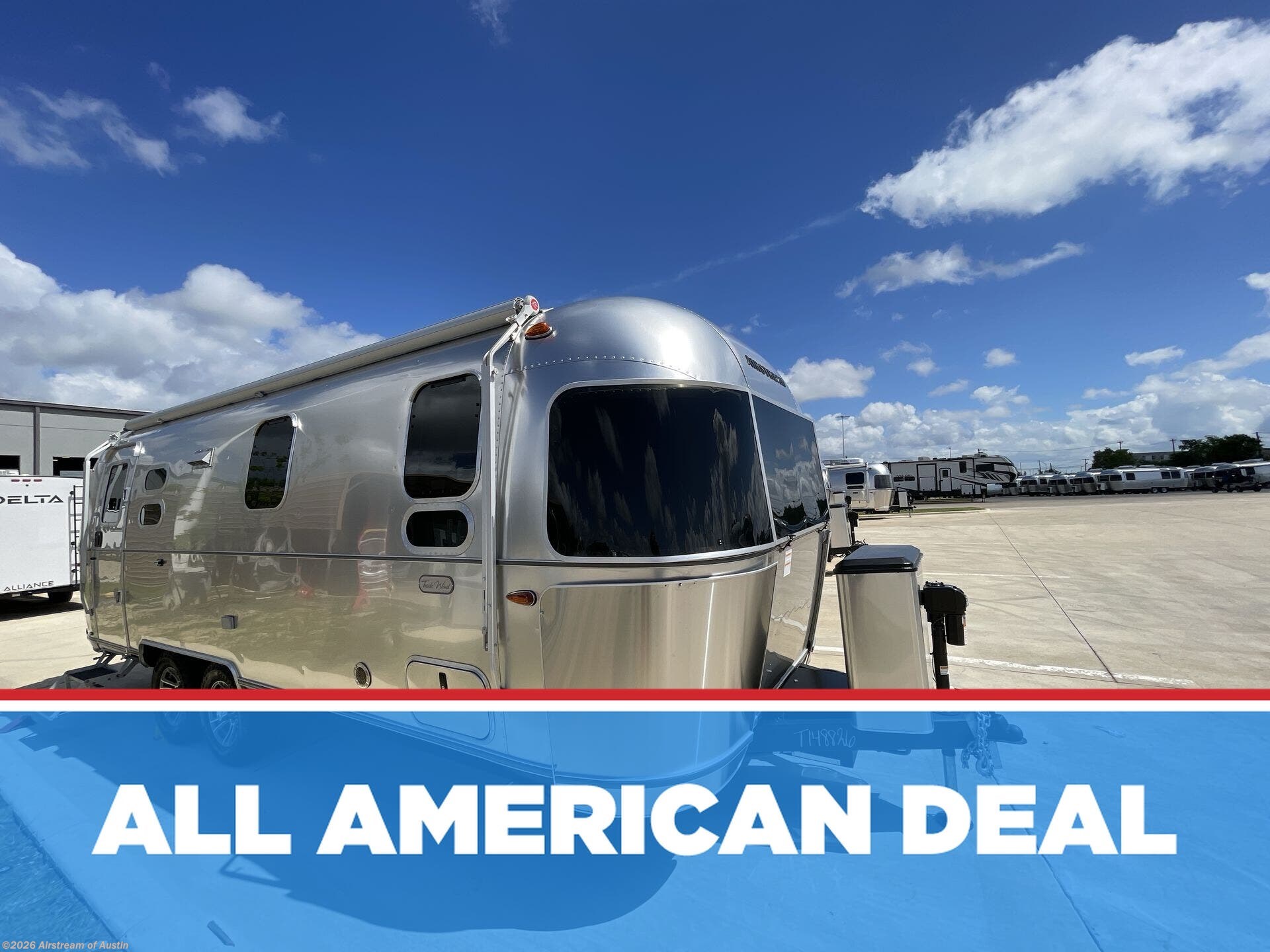 New 2026 Airstream Trade Wind 25FB available in Buda, Texas