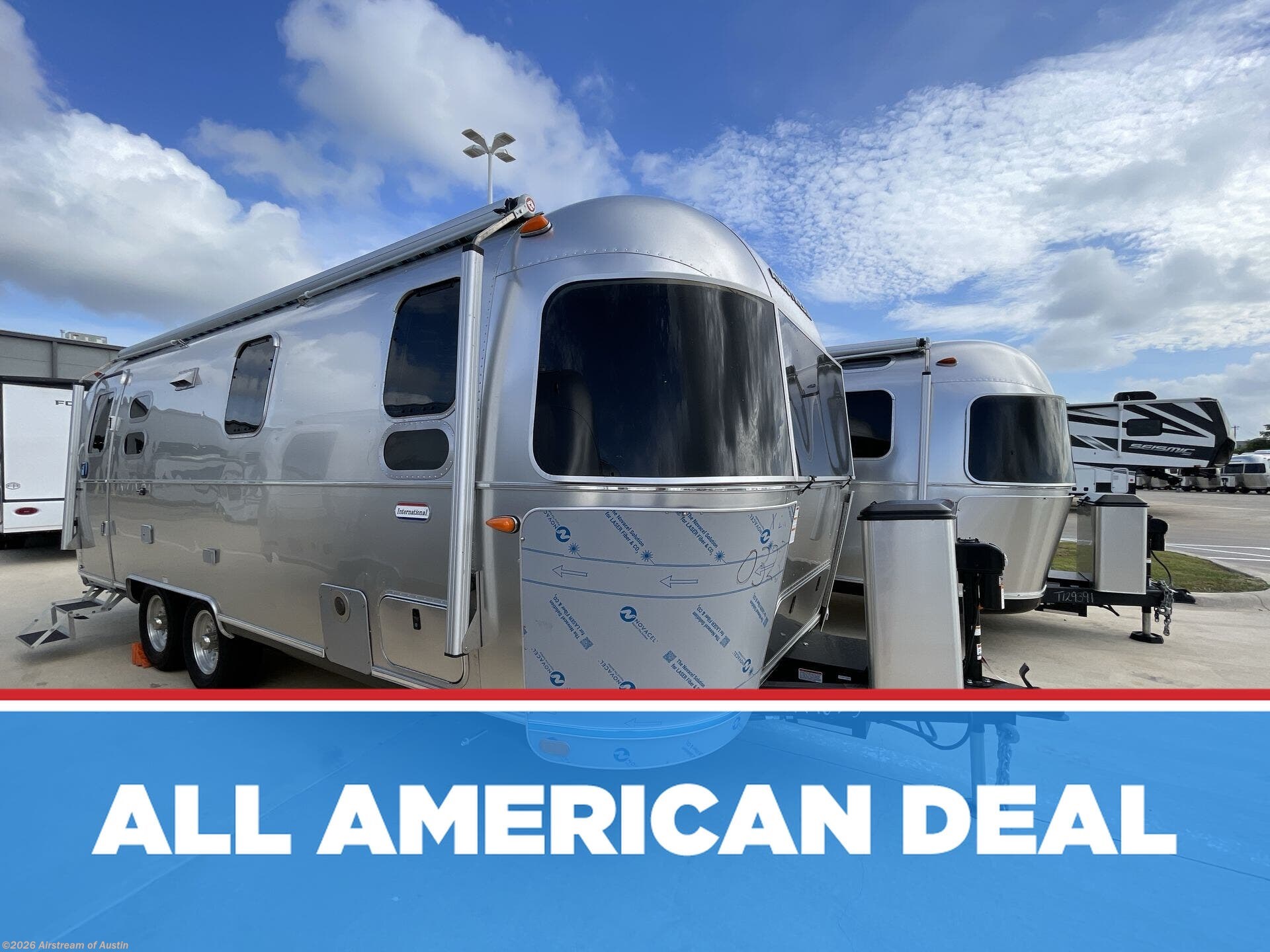 New 2027 Airstream International 25FB Twin available in Buda, Texas