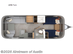 New 2027 Airstream Trade Wind 25FB Twin available in Buda, Texas