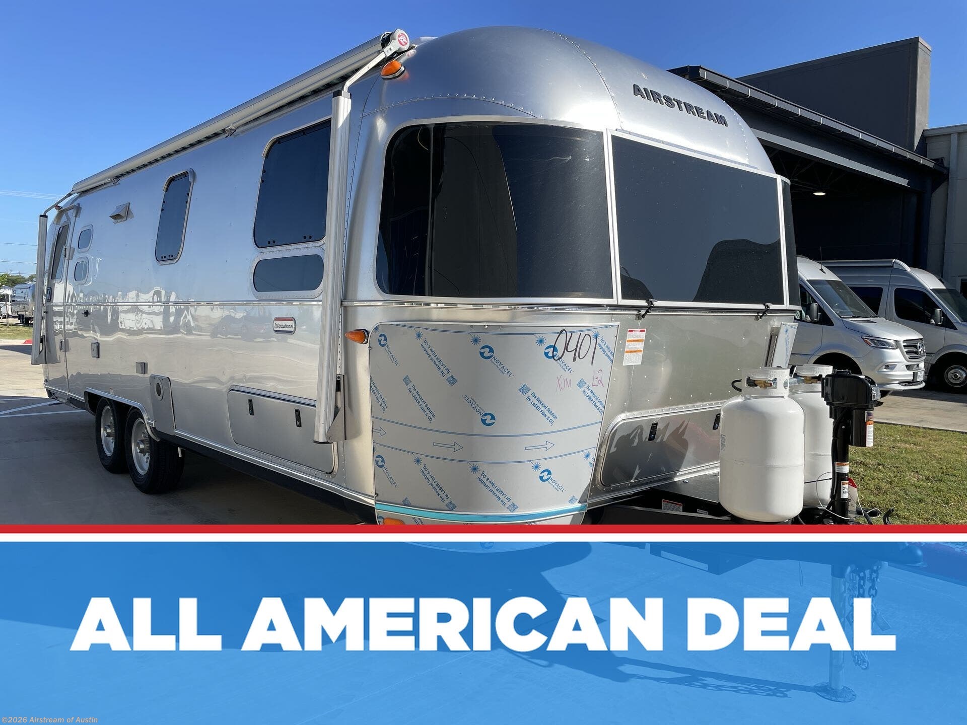 New 2027 Airstream International 27FBT available in Buda, Texas
