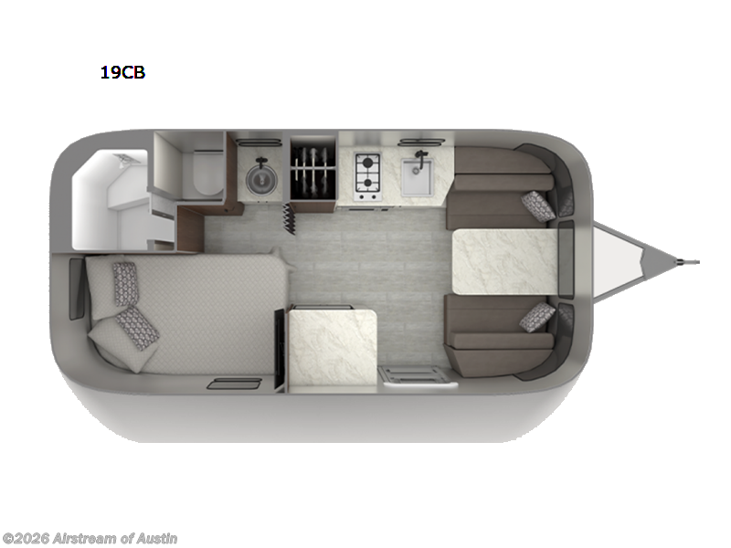 Used 2023 Airstream Caravel 19CB available in Buda, Texas