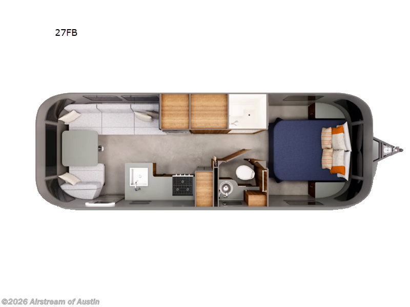 New 2027 Airstream Trade Wind 27FB available in Buda, Texas