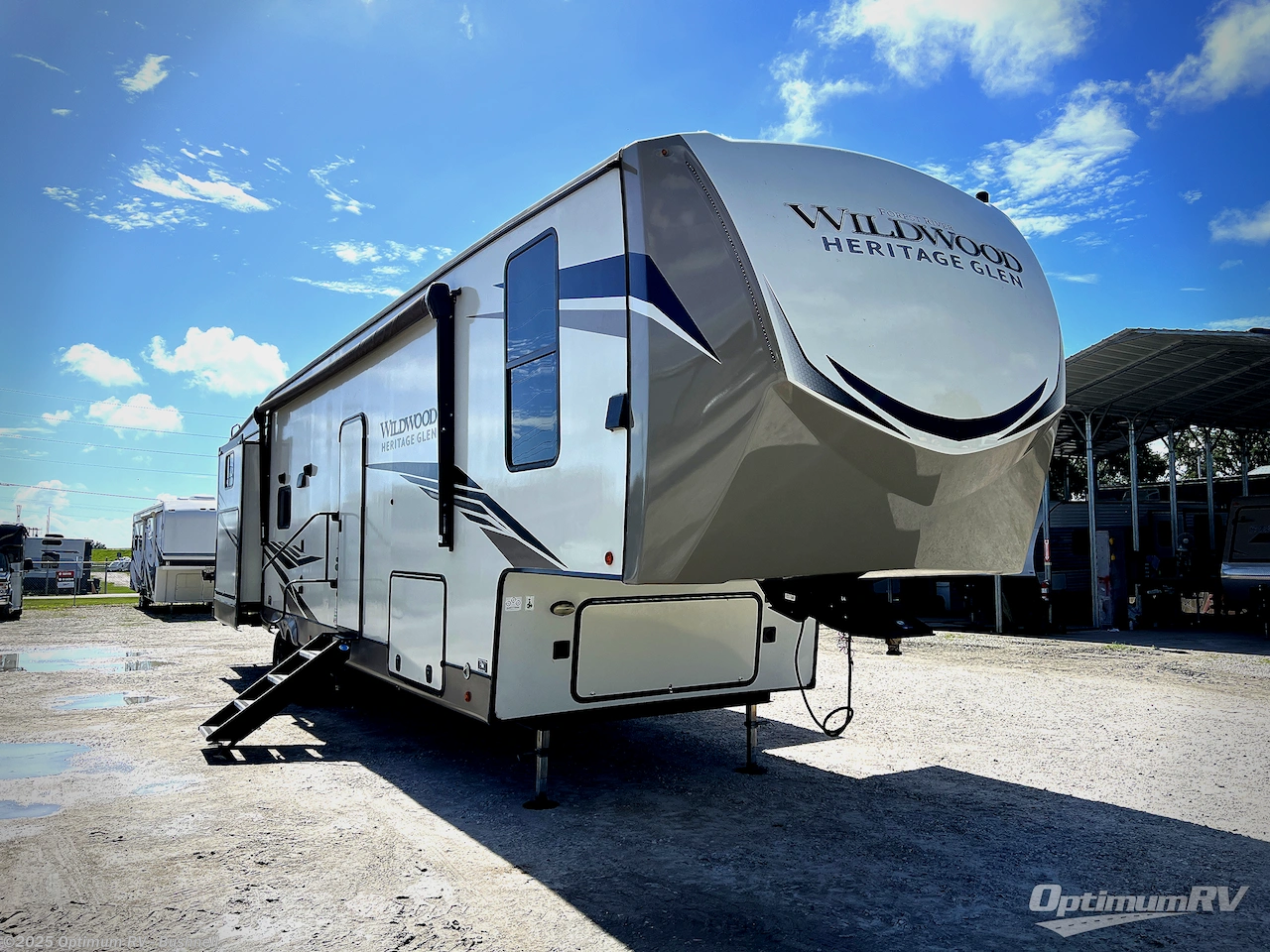 Used 2022 Forest River Wildwood Heritage Glen 356QB available in Bushnell, Florida