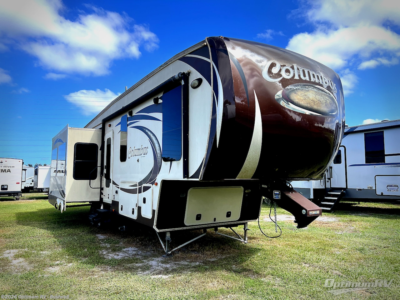 Used 2015 Palomino Columbus F340RK available in Bushnell, Florida