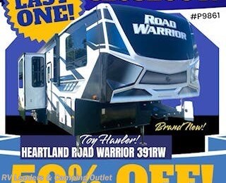 New 2022 Heartland Road Warrior 391 available in Adamsburg, Pennsylvania