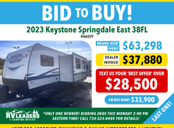 New 2023 Keystone Springdale East 38FL available in Adamsburg, Pennsylvania