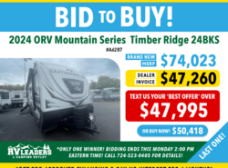 New 2024 Outdoors RV Mountain Series Timber Ridge 24BKS available in Adamsburg, Pennsylvania