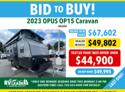 New 2023 OPUS OP15 Caravan available in Adamsburg, Pennsylvania