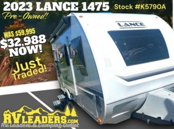 Used 2023 Lance  Lance Travel Trailers 1475 available in Adamsburg, Pennsylvania