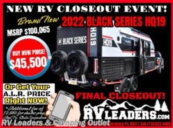 New 2022 Black Series HQ19 Black Series Camper available in Adamsburg, Pennsylvania