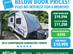 Used 2014 SunnyBrook Remington Ultra Lite 1800FB available in Adamsburg, Pennsylvania