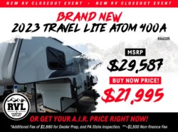 New 2023 Travel Lite  ATOM 400A available in Adamsburg, Pennsylvania