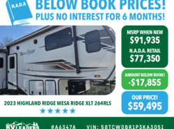 Used 2023 Highland Ridge Mesa Ridge XLT 264RLS available in Adamsburg, Pennsylvania