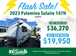 Used 2023 Palomino Solaire 147H available in Adamsburg, Pennsylvania