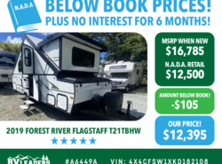 Used 2019 Forest River Flagstaff Hard Side T21TBHW available in Adamsburg, Pennsylvania