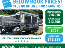 Used 2021 Forest River Rockwood Extreme Sports Package 2280BHESP available in Adamsburg, Pennsylvania