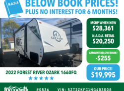 Used 2022 Forest River Ozark 1660FQ available in Adamsburg, Pennsylvania