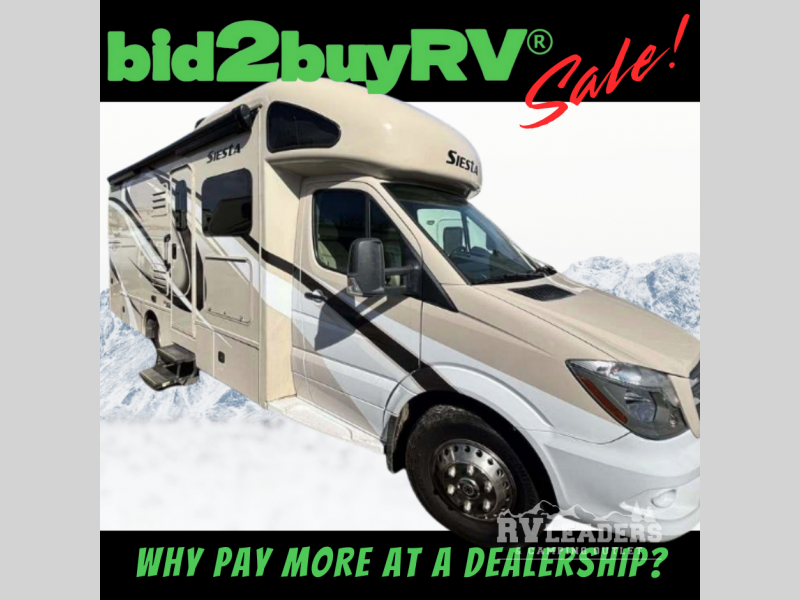 Used 2020 Thor Motor Coach Siesta Sprinter 24SK available in Adamsburg, Pennsylvania