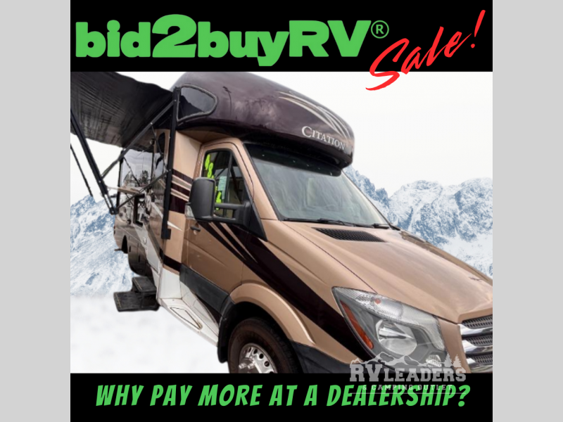 Used 2016 Thor Motor Coach Citation Sprinter 24SS available in Adamsburg, Pennsylvania