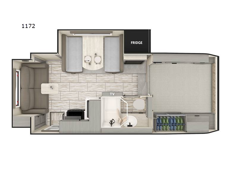 New 2026 Lance  Lance Truck Campers 1172 available in Adamsburg, Pennsylvania