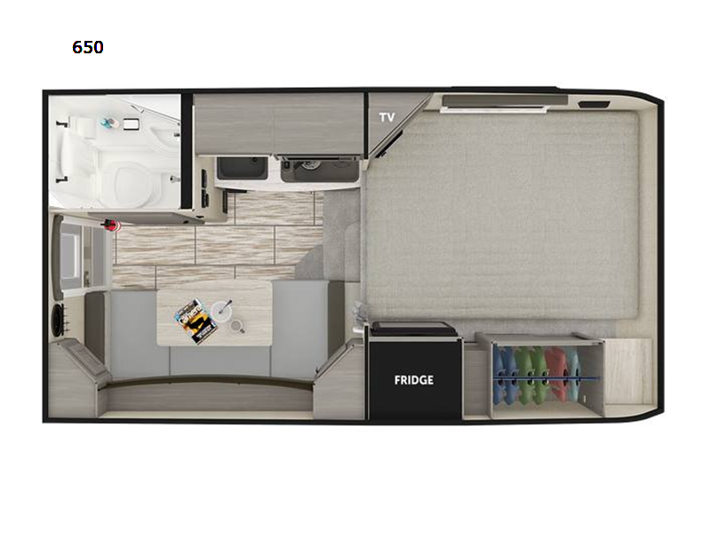 New 2026 Lance  Lance Truck Campers 650 available in Adamsburg, Pennsylvania