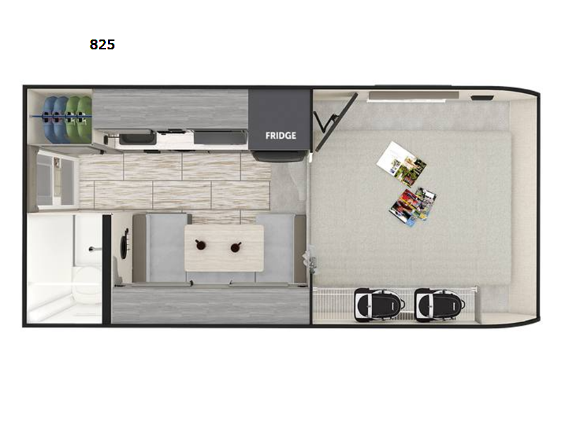 New 2026 Lance  Lance Truck Campers 825 available in Adamsburg, Pennsylvania