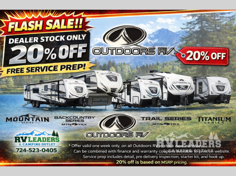 New 2026 Outdoors RV Timber Ridge Titanium Series 26KVS available in Adamsburg, Pennsylvania
