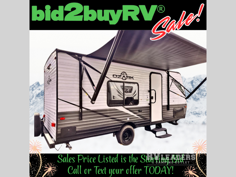 Used 2022 Forest River Ozark 1660FQ available in Adamsburg, Pennsylvania