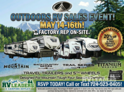 New 2026 Outdoors RV Creek Side Titanium Series 17CE available in Adamsburg, Pennsylvania