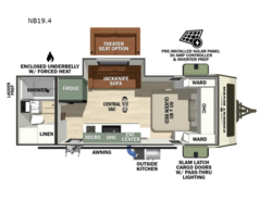 New 2027 Forest River No Boundaries NB19.4 available in Adamsburg, Pennsylvania