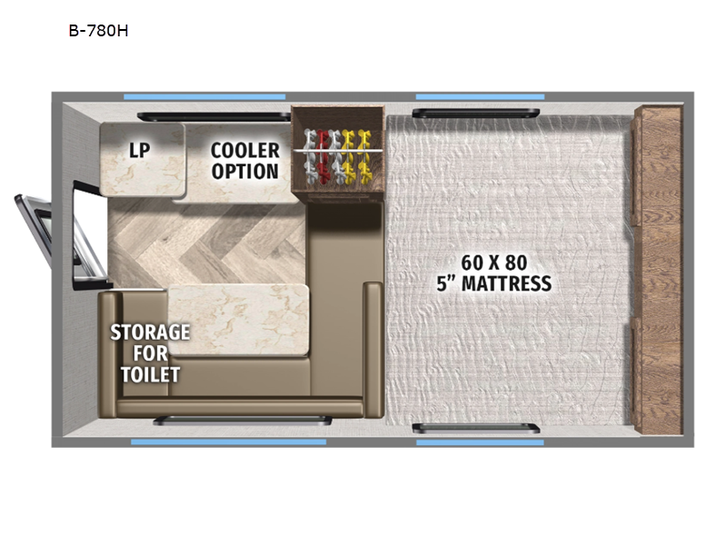 New 2027 Palomino Backpack Edition B-780H available in Adamsburg, Pennsylvania