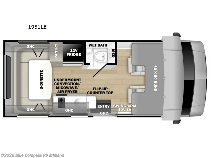 New 2026 Forest River Forester LE 1951LE Ford available in Midland, Michigan