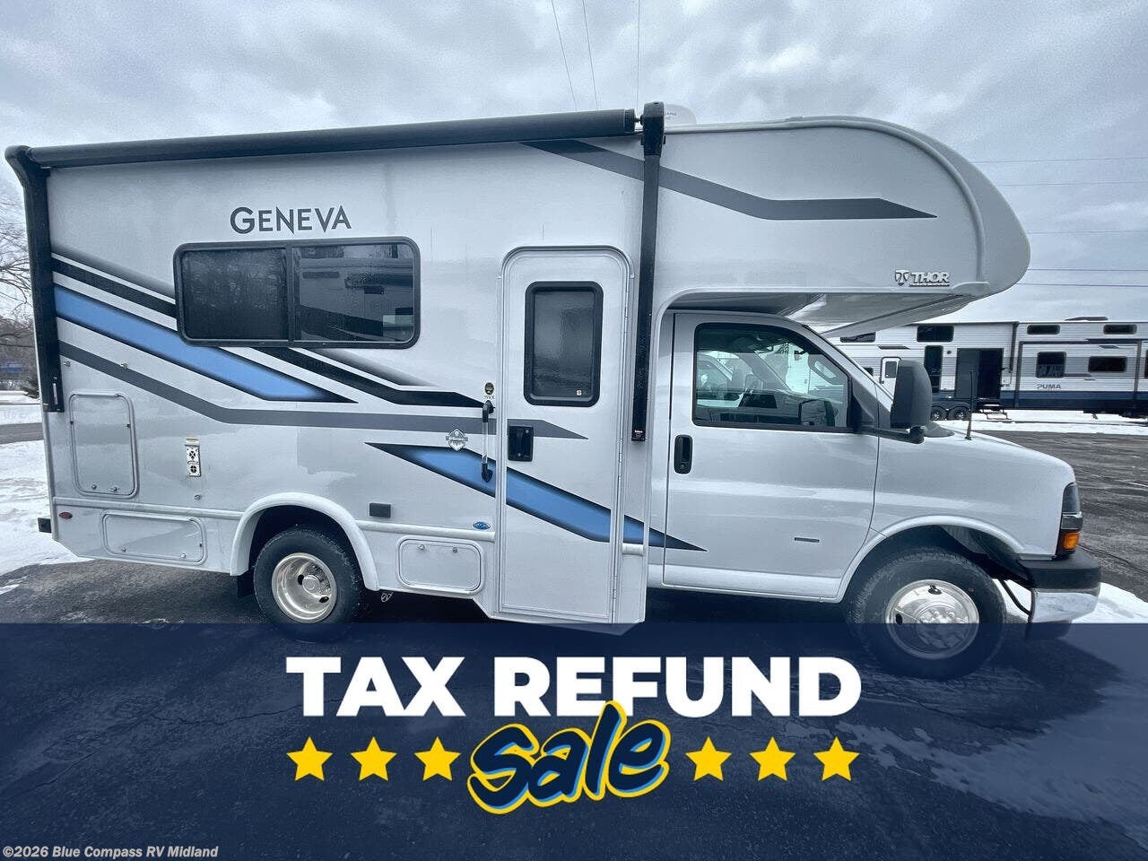 New 2026 Thor Motor Coach Geneva 19VX CHEVY available in Midland, Michigan
