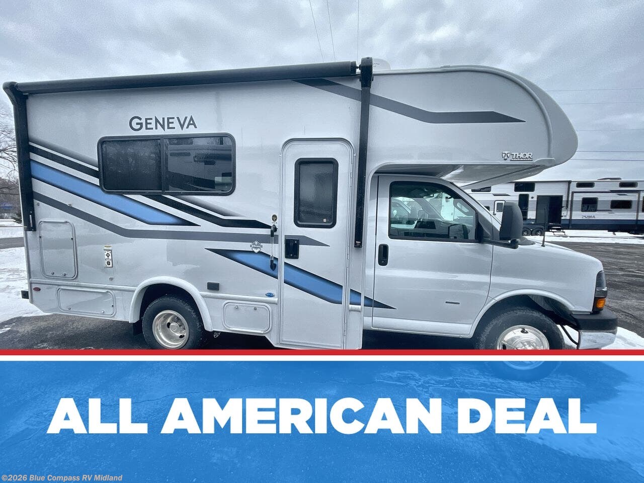 New 2026 Thor Motor Coach Geneva 19VX CHEVY available in Midland, Michigan