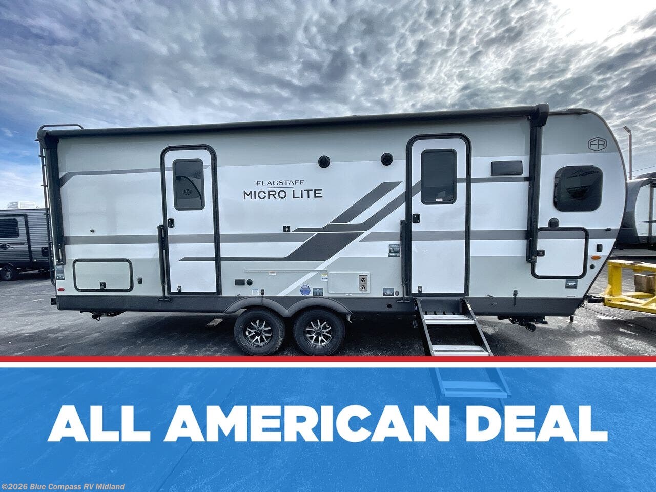 New 2026 Forest River Flagstaff Micro Lite 25FKB available in Midland, Michigan