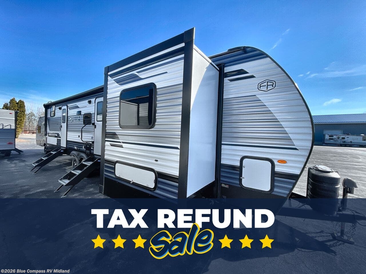 New 2026 Forest River Puma 32BHQS available in Midland, Michigan