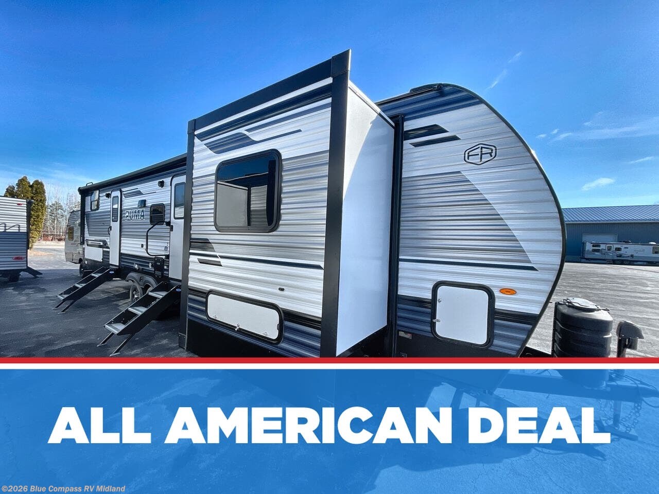 New 2026 Forest River Puma 32BHQS available in Midland, Michigan