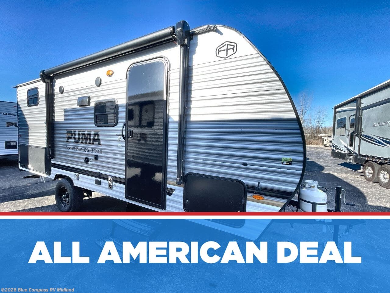 New 2026 Forest River Puma Camping Edition 18BHCE available in Midland, Michigan