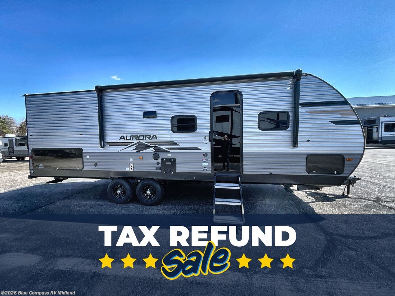 New 2026 Forest River Aurora Light 26BHS available in Midland, Michigan