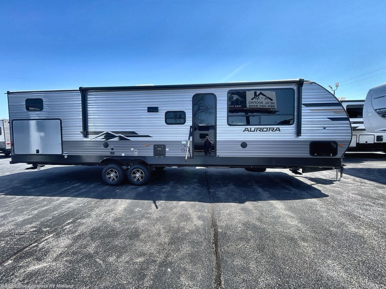 New 2026 Forest River Aurora 34BHTS (2 Queen Beds) available in Midland, Michigan