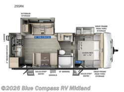 Used 2025 Forest River Flagstaff Micro Lite 25SRK available in Midland, Michigan