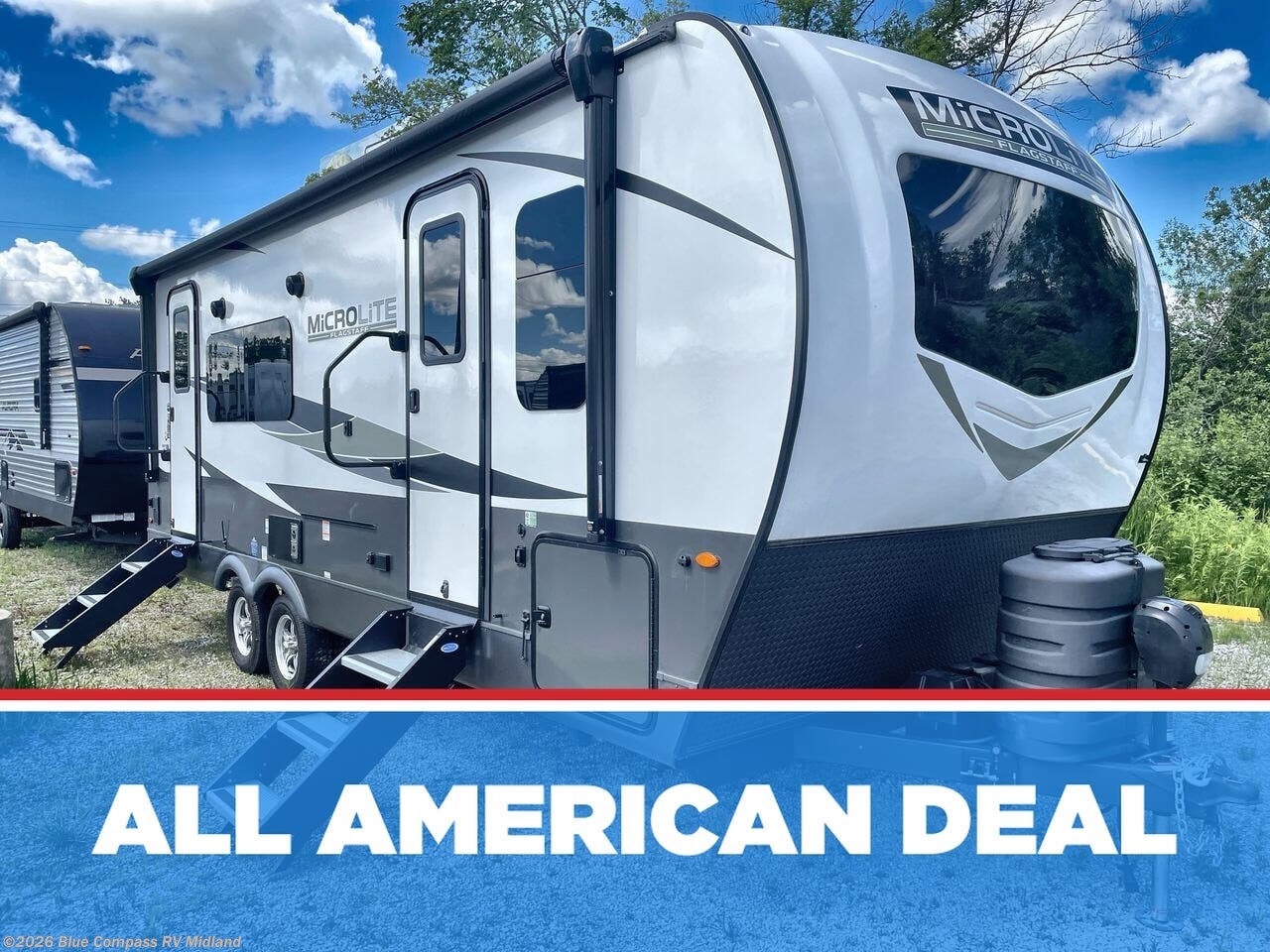 Used 2025 Forest River Flagstaff Micro Lite 25SRK available in Midland, Michigan