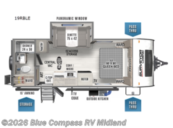 Used 2023 Forest River Surveyor Legend 19RBLE available in Midland, Michigan