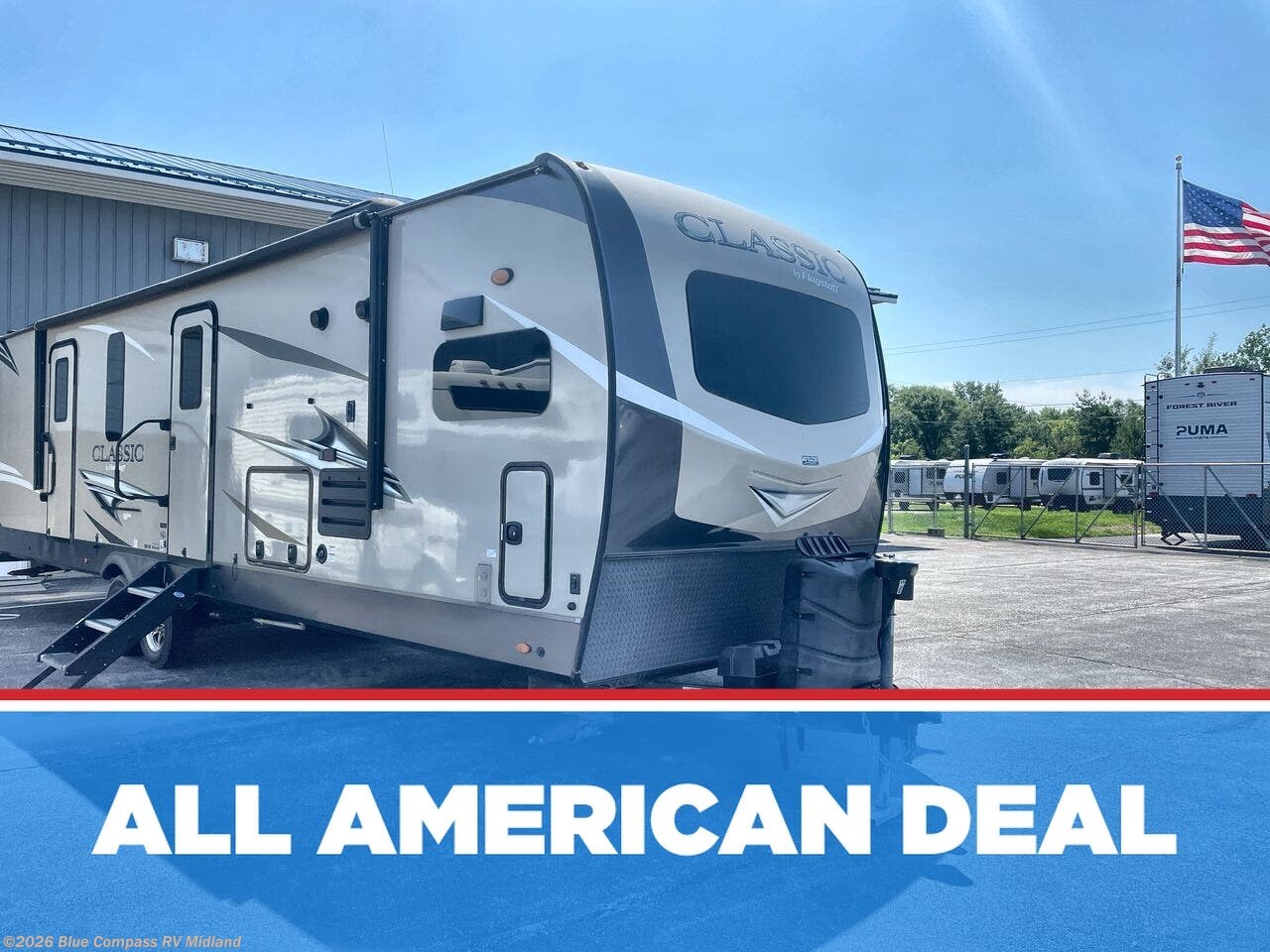 Used 2020 Forest River Flagstaff Classic 832CLSB available in Midland, Michigan